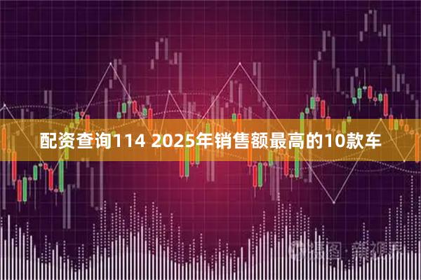 配资查询114 2025年销售额最高的10款车